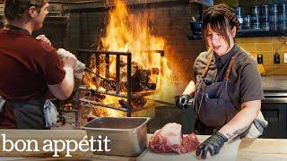 No Stoves No Ovens All Live Fire A Day With the Sous Chef at Osito  On The Line  Bon Appétit