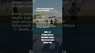 #videoshort #dikri s.k Pertama kali nya menginjak lapang stadion PSGC