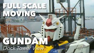 Full scale Moving Gundam up close - ガンダム - Dock Tower