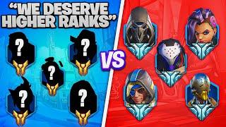 Can 5 Golds That are STUCK in ELO HELL defeat 5 Diamond Players in Overwatch 2?