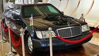 БРОНЬ S-Class W140 и другие авто-СОКРОВИЩА из центра Гейдара Алиева в Баку – сумасшедшая коллекция