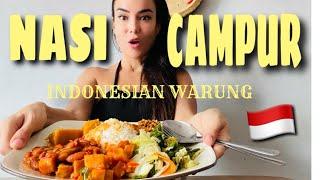 CANADIAN EATS NASI CAMPUR AT INDONESIAN WARUNG • BALI