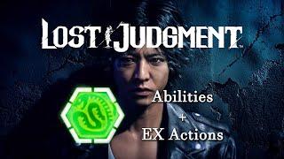 Lost Judgment Snake Style  Abilities + EX Actions updated ver.