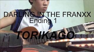 Darling in the Franxx ED1「TorikagoXXme」 guitar chord cover