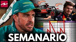 FERNANDO ALONSO RENUEVA CON ASTON MARTIN ALPINE ¿EN VENTA? LA F1 DE 2026 DESASTROSA  SEMANARIO #3