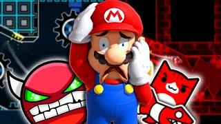 Mario Plays GEOMETRY DASH  - PART 2