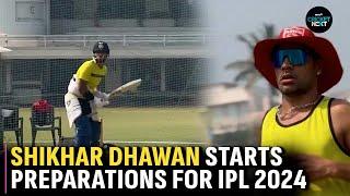 Punjab Kings Captain Shikhar Dhawan Returns To Practice Ahead Of IPL 2024  Cricket News