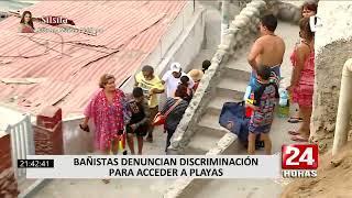 Santa María bañistas denuncian discriminación para acceder a playas