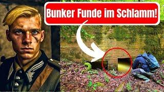  Unglaublich deutsche Weltkriegsbunker entdeckt Relikte versunken im Schlamm