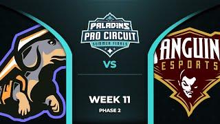 PALADINS Pro Circuit Team Project vs Sanguine Phase 2 Week 11