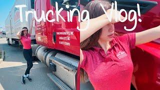 Trucking Vlog New uniforms & unloading