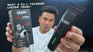 Best Trimmer for Men  Beardo Apex Prime Trimmer Review  Beardo Trimmer