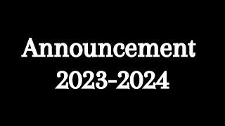 Announcement Thoughts On 2023 & Looking Forward Into 2024