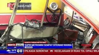 Warga Sudah Larang Sopir Metromini Melintasi Pintu Kereta