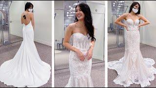 SAID YES to 2 DRESSES  WEDDING DRESS SHOPPING  September Vlog