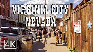 4K Virginia City - Nevada - Walking Tour