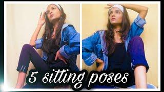 5 best sitting poses for intagramattitude girl posesphotoshoot at home