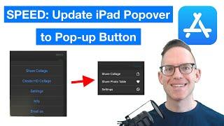 Speed Coding Fix Crashing UIPopoverController with Pop-up Button - Photo Table