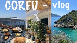 eine der schönsten Inseln CORFU-VLOG Greece food beaches & places