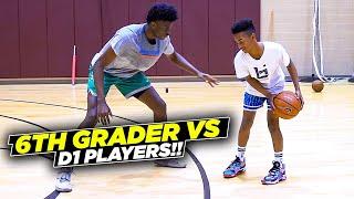 6th Grader SHOCKS D1 Players in 1v1