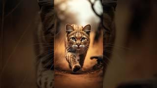 Meet the Wild Ancestor of Your House Cat The African Wild Cat  #facts #animals #cat