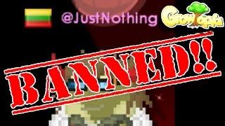 @JustNothing Perma Banned + @Hamumu explains  Growtopia  LIVE