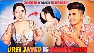 URFI JAVED NE PEHNE 20 KILO KAANCH AND THIS HAPPENED  RAJAT PAWAR#viral#youtube#video