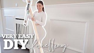 *EASIEST* DIY Wall Panelling Ever  Spring Refresh  Luxe Hallway Makeover On a Budget 2023