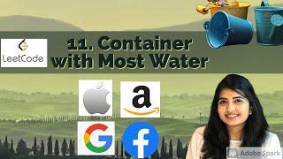 Leetcode 11. Container with Most Water