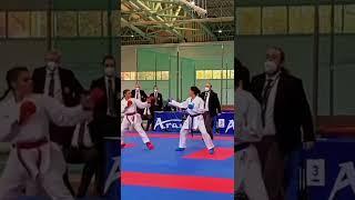 Good point and good techniques  karate kumite