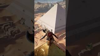 Get down from top of Pyramid  #assassinscreed #acorigins