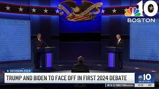 Biden and Trump to face off in historic debate