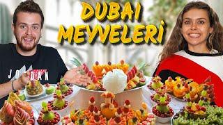 Dubaide tropikal  meyveleri tattık 