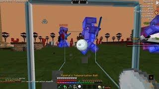 TRAPPING WITH TELEPORTATION SNOWBALL + MAKING NOOBS RAIDABLE Minecraft HCF