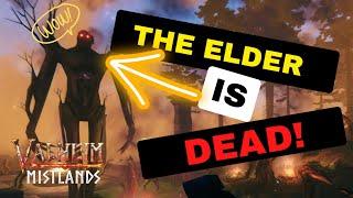 #Valheim Mistlands - The Elder is dead  tutorial how to easily defeat the elder boss. #gaming