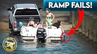 EPIC Boat Launch Fails - Watch How NOT to Do It at the Boat Ramp