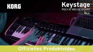 KORG Keystage - Das ultimative MIDI 2.0 Keyboard mit polyphonem Aftertouch und MPE-Unterstüzung