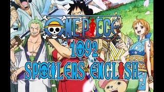 ONE PIECE 1092 SPOILERS ENGLISH