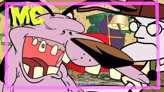 PINK LOVEABLE DOG - Courage the Cowardly Dog Parody