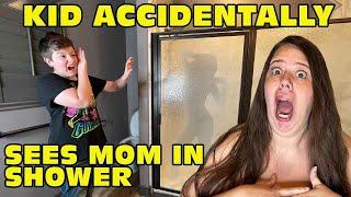 Kid Temper Tantrum Accidentally Walks In While Mom Was Sh0wering Original