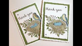 Nested Friends Thank You Card