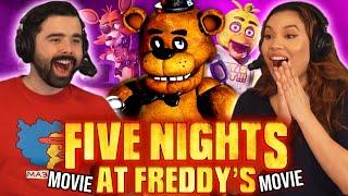 We Watched the FIVE NIGHTS AT FREDDYS MOVIE for the First Time Ever MOVIE REACTION