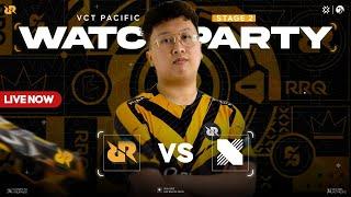 DRX vs RRQ - VCT PACIFIC Stage 2 #VCTwatchparty