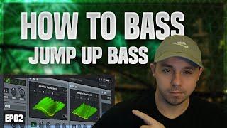 How To Make Bass - Jump Up DNB Bass like Turno & Hedex in Serum Free Preset