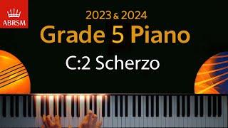 ABRSM 2023 & 2024 - Grade 5 Piano exam - C2 Scherzo   D. B. Kabalevsky