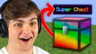 Minecraft But Chests Are Super...