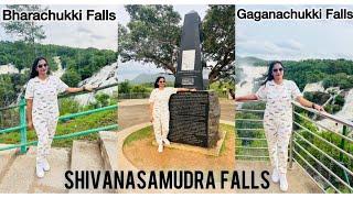 Shivanasamudra Falls Karnataka  Bharachukki & Gaganachukki Falls  One day trip from Bangalore