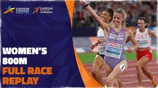 Womens 800m Final  Munich 2022  Keely Hodgkinson