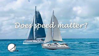 PERFORMANCE CATAMARAN safe for family sailing? Does speed really matter? Ep. 26