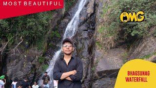 Bhagsunag waterfall Vlog  Mcleodganj  BhagsuNag Temple  Dharmshala Himachal Pradesh